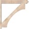 Ekena Millwork Westlake Arts & Crafts Smooth Outlooker, Douglas Fir, 7 1/2"W x 48"D x 48"H OUT08X48X48WTL03SDF - alternate 2